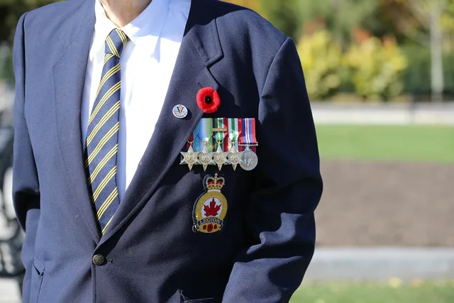remembrance day in canada, military personnel, poppy day, canadian in uniform, medals, star, award, badge, decoration, ribbon, symbol, military, hero, emblem, medal, icon, blue hero, medals, award, badge, badge, medal, medal, medal, medal, medal. Veteran caregiver recruitment: building a US home care hiring pipeline